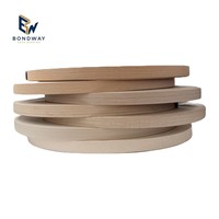 Kit de 4 bandes de chant PVC imitation bois clair, étanche, écologique et résistant aux rayures pour la réparation de meubles et d'armoires
