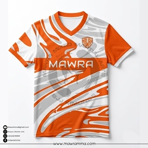 Camiseta de Fútbol Sublimada Personalizada Mawra, Nuevo Diseño Unisex, Uniforme de Fútbol Transpirable, Uniforme de Entrenamiento de Equipo, Camiseta Deportiva de Secado Rápido - Product Image 3