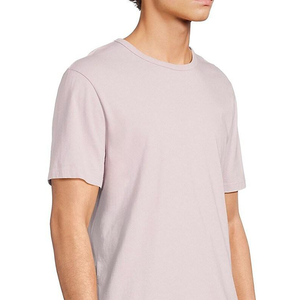 เสื้อยืดเปล่าแบบยูนิเซ็กซ์ ทรงปกติ ผ้าฝ้ายออร์แกนิค 100% เสื้อผ้าลำลองทรงบ็อกซี่สำหรับผู้ชายและผู้หญิง สตรีทแวร์ แขนสั้น แห้งเร็ว ระบายอากาศได้ดี - Product Image 4