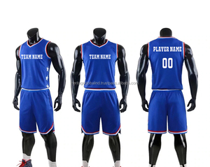 Custom Breathable Basketball Uniform Set for Men and Youth Printed Wholesale Basketball Uniforms - Product Image 1