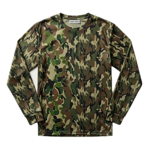 HYPEN SPORTS High Quality Winter Soft Shell Waterproof Breathable Windproof Cotton Hunting Long Sleeve Shirt Front Logo <b>Camo</b> - Product Image 1