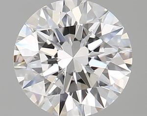Diamantes solitarios sueltos naturales de claridad SI1 de 0,50 quilates de Color D certificado GIA de alta calidad con corte redondo brillante a granel - Product Image 3