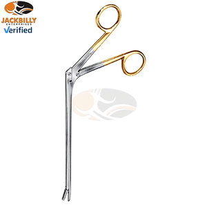 JACKBILLY High Quality 10 Inch Shaft Orthopedic Surgical Rongeur Love-Gruenwald Intervertebral Disc 3X10mm <b>Bite</b> Stainless Steel - Product Image 2
