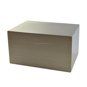 Square Box Design <b>Memorial</b> Urns With Shiny Decor Home Keep Sake Urns Best Funeral Supplies Pet Urns Human Ashes - Product Image 3