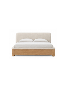 Minimalist Solid <b>Wood</b> Teak Platform <b>Bed</b> Queen Size Durable Design for Bedroom Use for Bedroom Use Master Bedroom - Product Image 1