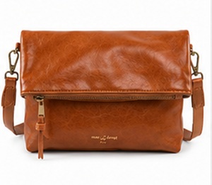 Premium Genuine Leather <b>Vintage</b> Fashion Summer Foldover Crossbody Bag for Women Designer Shoulder Messenger <b>Purse</b> Zip Adjustable - Product Image 3