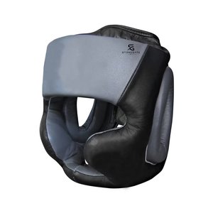 Protège-tête de boxe en cuir léger, respirant et réglable, avec impression personnalisée pour l'entraînement MMA et Kickboxing 2026 - Product Image 3