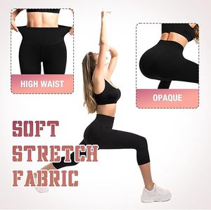 Leggings de compression personnalisés pour femmes, vêtements de sport et de yoga, en tissu Spandex, taille haute, longueur intégrale, anti-transparence, ajustés, qualité sportive - Product Image 4