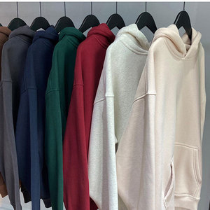 Sudadera con Capucha Gris para Hombre, de Forro Polar, con Estampado de Corona Brillante, Informal, para Invierno, de Spandex/Algodón, Ecológica, de Secado Rápido - Product Image 6