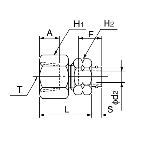 ชุดท่อและฟิตติ้งสำหรับ FC4N4X2ซีลเร็ว Nitta - Product Image 3