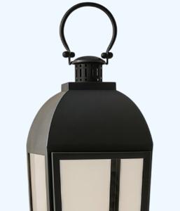 Venta al por Mayor de Faroles de Metal y Vidrio con Acabado Negro Mate, Faroles de Estilo Moderno para Exteriores, Hechos a Mano y Personalizados - Product Image 2