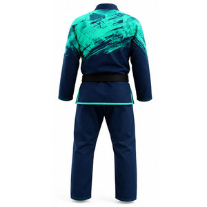 High Quality 100% Cotton Weave BJJ Gi Brazilian Jiu Jitsu Uniform for Unisex Professional Martial Arts Wear BJJ Front - Product Image 6