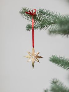 Decorative Metal Christmas <b>Hanging</b> Ornament With <b>Hanging</b> <b>Star</b> For Seasonal Interior Decoration Accessories - Product Image 1