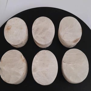 คริสตัลธรรมชาติสำหรับงานหัตถกรรมขนาด45X35ซม. ทำจากหินอัญมณีใสสไตล์อินโดนีเซีย - Product Image 1