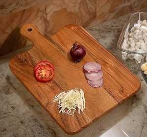 Tabla de Cortar Rectangular Resistente, Material Ecológico de Grado Alimenticio, Apta para Lavavajillas, para Uso en la Cocina, Segura para Cortar Carne - Product Image 1