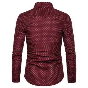 New Design 100% Cotton Long Sleeve MensDress <b>Shirts</b> - Product Image 5
