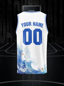 Maillot de basket moderne, élégant, sans manches, conçu pour l'entraînement, les matchs, la salle de sport et le style urbain. - Product Image 6