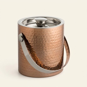 Mirror-Finish Stainless Steel Ice Bucket With Handles Elegant Champagne & Wine <b>Cooler</b> For Hotels Restaurants And Wedding Parties - Product Image 4