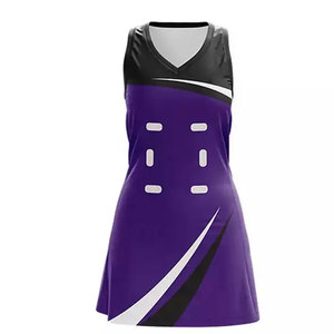 Lightweight Sports Clothing Quick Dry Performance Outfit Netball Uniform For Competitive <b>Games</b> Netball Uniform - Product Image 2
