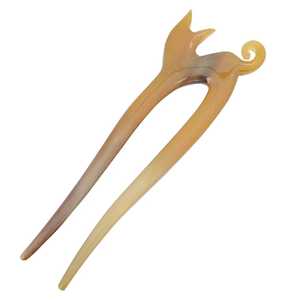 Handmade Eco-Friendly Buffalo Horn <b>Hair</b> Pin Natural <b>Hair</b> <b>Accessory</b> Unique Rustic <b>Hair</b> Clip Stylish Angel Theme Crafts - Product Image 1
