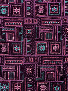 Velvet Embroidered Fabric For Abaya Kaftan Modest Wear Gulf UAE Designer Garment Textile Export Quality <b>Material</b> For Fashion Hub - Product Image 3