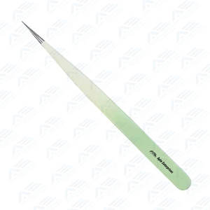 Nouveau style de pince à cils de précision pour classique et volume Pince à épiler professionnelle en acier inoxydable avec logo personnalisé - Product Image 2