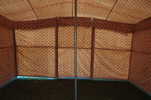 Tente cloche en toile 100% coton, modèle Deluxe avec poteau central, imperméable, pour le camping dans le désert - Product Image 6