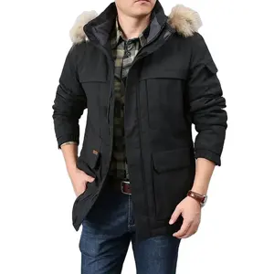 Winter Men's Jackets Parkas Mens Cardigans Sports Sweat-shirts Bomber Down Light Man Trench Coat Golf Clothing Cold Hot