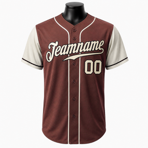 Camiseta de Béisbol Personalizada con Botones, Cuello en V, Unisex, Juvenil, con Rayas, Uniforme de Softbol, Conjunto de Entrenamiento Privado - Product Image 6