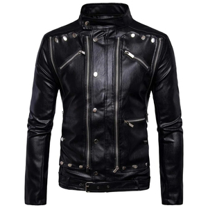 Custom Made Men's Genuine <b>Leather</b> Motorcycle <b>Jackets</b> New Design <b>Leather</b> Racing Motorbike <b>Jacket</b> In Cheap Price - Product Image 1