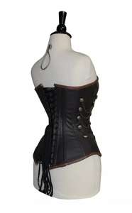 Women's <b>Corset</b> Tops Sexy Overbust Shapewear Modern leather <b>Corset</b> for Plus Size Breathable Feature - Product Image 4