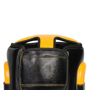 Protège-tête de boxe personnalisé avec logo, en cuir respirant, ajustement sécurisé, protection pour arts martiaux et sparring 2026 - Product Image 6
