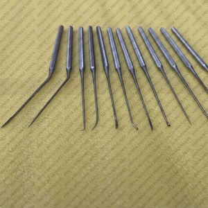 Meilleures ventes : Kit de micro-reposoirs pour oreille Shea, 12 pièces, instruments de microchirurgie ORL, ensemble manuel d'otologie et de chirurgie ORL, CE ISO - Product Image 5