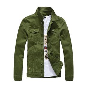 Chaqueta de Mezclilla para Hombre, Diseño Nuevo, Material de Mezclilla Original, Alta Calidad, Transpirable, Secado Rápido, Servicio OEM - Product Image 1