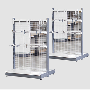 Metal Grid Shelving <b>Unit</b> with 3 Tiers - OEM SERVICE - Product Image 1