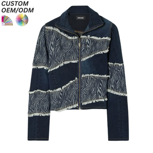 <b>Custom</b> Vintage Winter Casual Oversized Washed <b>Denim</b> <b>Jacket</b> Washable & Quick Dry Unisex OEM/ODM Supported for Wholesale Supply - Product Image 3