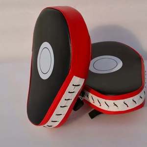 Mitaines de boxe Focus Équipement d'entraînement Muay Thai Focus Pads Poinçon incurvé Mitaines en cuir de vache Focus Pads - Product Image 2