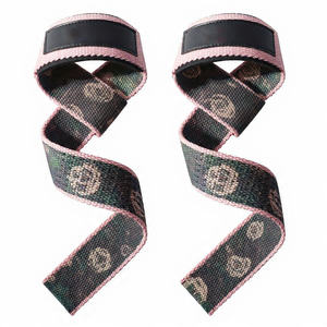 Sangles de levage Figure 8 avec adhérence et maintien ultimes, sangles imprimées pour tractions et soulevés de terre, support de poignet - Product Image 3