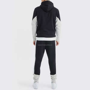 Ensemble de jogging de sport personnalisé de haute qualité pour homme, tenue décontractée, survêtement pour homme, survêtement 2 pièces avec fermeture éclair intégrale - Product Image 3
