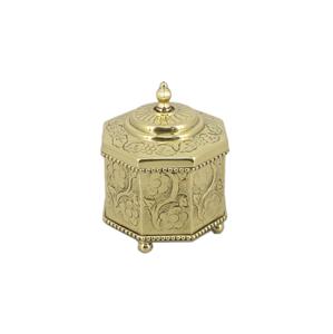 Caja de Regalo de Metal de Diseño para Frutos Secos con Bandeja Divisoria para Almacenamiento de Almendras, Pistachos y Anacardos - Product Image 4