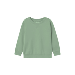 Wholesale Cotton Crew neck Sweatshirt Plain Long Sleeve Pullover Custom <b>Toddler</b> Green Fleece Casual Winter Warm Top Apparel - Product Image 1