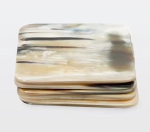 Nouveau dessous-de-verre de haute qualité en corne, fabriqué à la main en Inde, vaisselle créative en corne, style classique, en promotion au prix le plus bas - Product Image 2