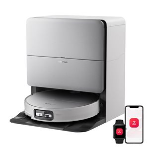 หุ่นยนต์ดูดฝุ่น 36000Pa พร้อมระบบป้องกันการพันกันแบบคู่ สีขาว - Product Image 1