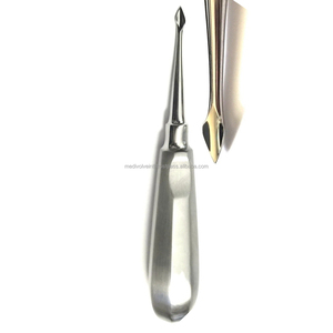 Élévateurs dentaires en acier inoxydable pour luxation dentaire, manuels, disponibles dans toutes les catégories d'instruments chirurgicaux dentaires - Product Image 5