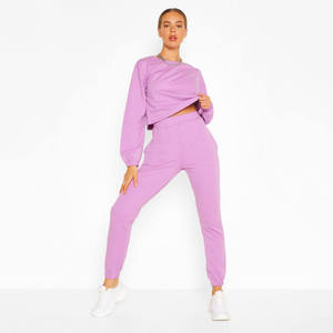 Vêtements de sport pour femmes, ensemble de jogging deux pièces, tenue de sport pour l'entraînement - Product Image 2
