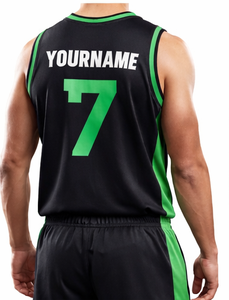Maillot d'entraînement de basketball respirant et durable, personnalisable avec le nom de l'équipe, directement de l'usine OEM - Product Image 2