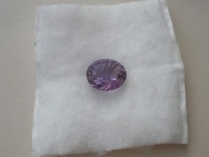 Aigue-marine naturelle ovale fantaisie, gemme naturelle laserée 11x9mm, certifiée par un tiers, pour la fabrication de bijoux verts - Product Image 4