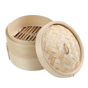 Cuiseur vapeur en bambou naturel, panier à vapeur en bambou, pour aliments, joli prix du Vietnam, ec2go, vente en gros, - Product Image 2