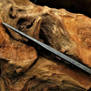 Handmade Damascus Steel Blank <b>Blade</b> <b>Craft</b> Blank for Custom Handle Projects Artisan Crafting DIY Applications Workshop Use - Product Image 5