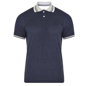 Polo en tricot personnalisé, couleur unie, style basique, boutons, tricot 100% coton, t-shirt à manches courtes, pull pour homme - Product Image 6